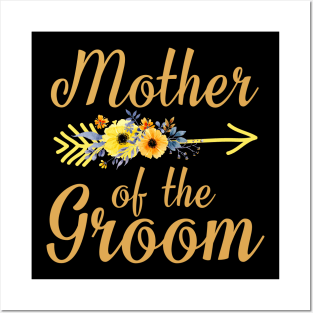 Mother of the Groom T Shirt Wedding Party Posters and Art